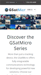 Mobile Screenshot of gsatmicro.com